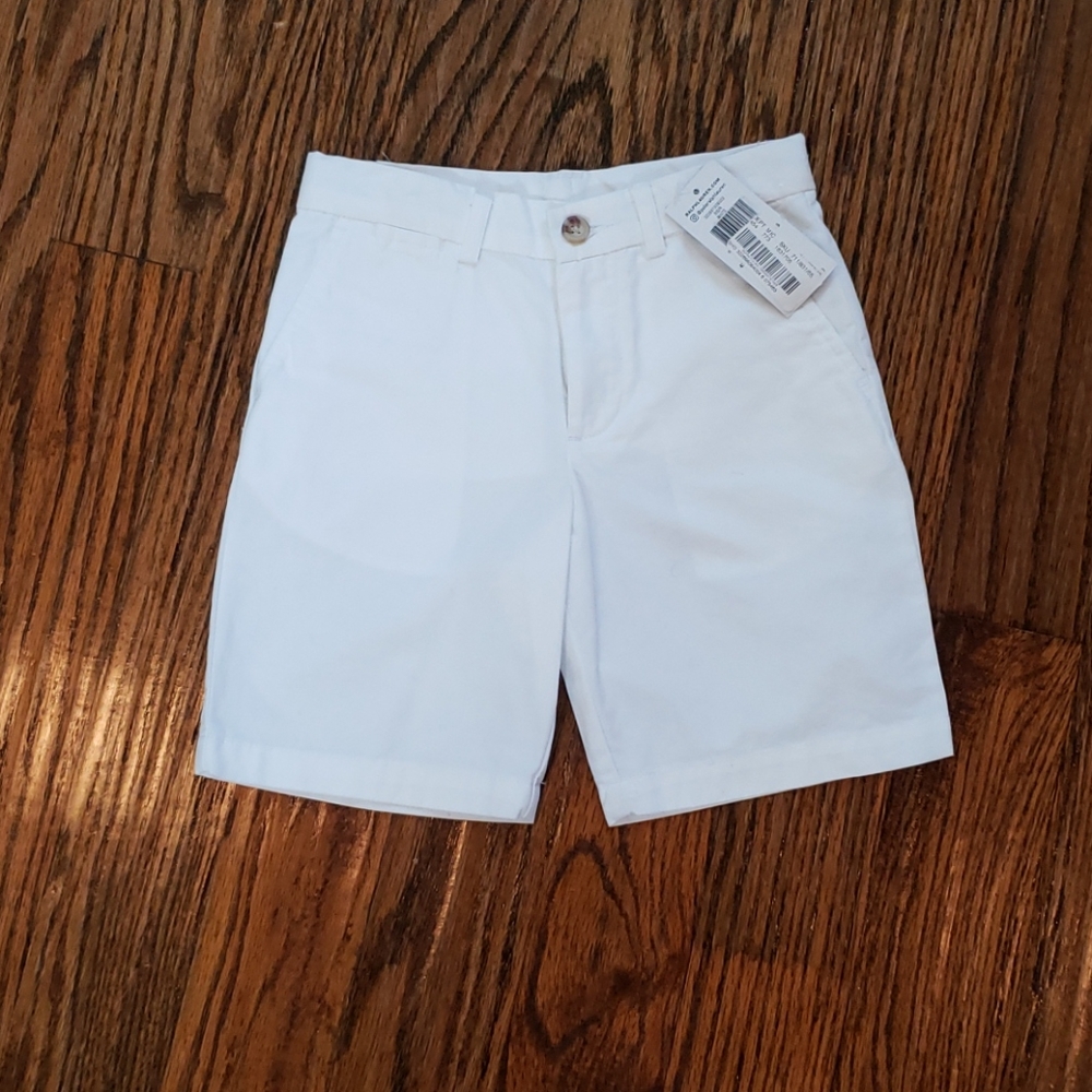Polo white shorts